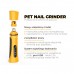 Shernbao Pet Nail Grinder Yellow - Elektrická brúska na pazúry pre psov, dvojrýchlostná - žltá