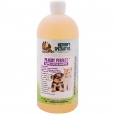 Nature's Specialties Peachy Perfect Shampoo - jemný šampón proti slzám pre mačiatka a šteňatá, koncentrát 1:6 - 946ml