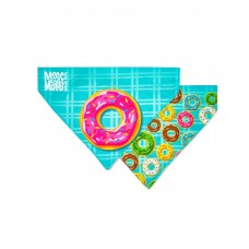 Max & Molly Reversible Bandana Donuts - bandana pre psa, obojstranná - L.