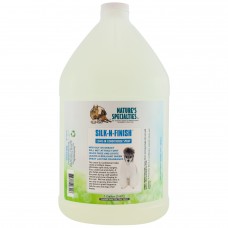 Nature's Specialties Silk-N-Finish Spray - viacúčelový kondicionér pre psov a mačky - 3,8 l