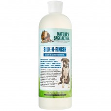 Nature's Specialties Silk-N-Finish Gel - viacúčelový gélový kondicionér pre psov a mačky - 473 ml
