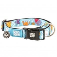 Max a Molly DOBRÚ! Smart ID Ocean Collar - obojok pre psa s inteligentným štítkom - S.