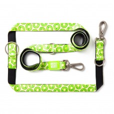 Max&Molly Multi-Leash Kiwi - odnímateľné vodítko pre psa, zaujímavý vzor, 200cm - XS