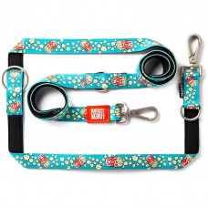 Max&Molly Multi-Leash Popcorn - odnímateľné vodítko pre psa, zaujímavý vzor, 200cm - M