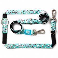 Max&Molly Multi-Leash Unicorn - odnímateľné vodítko pre psa, zaujímavý vzor, 200cm - XS