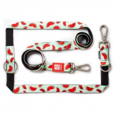 Max&Molly Multi-Leash Watermelon - odnímateľné vodítko pre psa, zaujímavý vzor, 200cm - XS