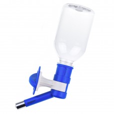 Madan Water Adapter With Bottle 330ml - automatická napájačka pre psov, s fľašou, okrúhla - Modrá