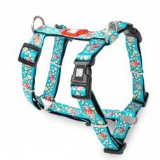 Max&Molly H-Harness Popcorn - farebné postroje pre psov a šteniatka, nastaviteľné - S Max&Molly H-Harness Popcorn - farebné postroje pre psov a šteniatka, nastaviteľné - S