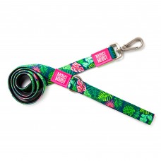 Max&Molly Short Leash Tropical - farebné mestské vodítko pre psa, tropický vzor, 120 cm - L