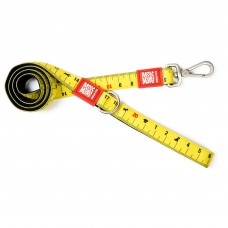 Max&Molly Short Leash Ruler - farebné mestské vodítko pre psa, krajčírsky vzor, 120 cm - S