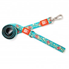 Max&Molly Short Leash Popcorn - farebné mestské vodítko pre psa, vzor pukancov, 120 cm - S