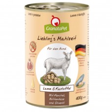 GranataPet Lamb & Potato - bezobilné mokré krmivo pre psov, jahňacie mäso a zemiaky - 400 g