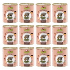 GranataPet Venison Ragout & Beef - bezobilné mokré krmivo pre psov, divinu a hovädzie mäso - 12x 800g