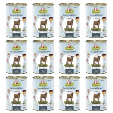 GranataPet Veal & Coney - bezobilné mokré krmivo pre psov, teľacie mäso a králiky - 12x 400g