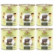GranataPet Beef & Bažant - Bezobilné mokré krmivo pre psov, hovädzie mäso a bažant - 6x 800 g