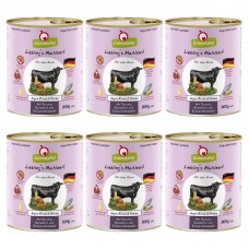 GranataPet Angus Beef & Pumpkin - Bezobilné mokré krmivo pre psov, hovädzie mäso a tekvica - 6x 800 g