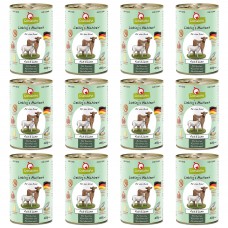 GranataPet Veal & Lamb - bezobilné mokré krmivo pre psov, teľacie a jahňacie - 12x 400g