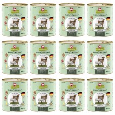 GranataPet Veal & Lamb - bezobilné mokré krmivo pre psov, teľacie a jahňacie - 12x 800g