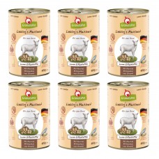 GranataPet Lamb & Potato - bezobilné mokré krmivo pre psov, jahňacie mäso a zemiaky - 6x 400g