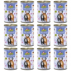 GranataPet DeliCatessen Tuna & Duck - Bezobilné mokré krmivo pre mačky, tuniaky a kačice - 12x 400g