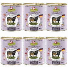 GranataPet Venison & Angus Beef - mokré krmivo pre psov bez obilnín, divina a hovädzie mäso - 6x 800g