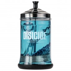 Disicide Dezinfekčná sklenená nádoba - sklenená nádoba na dezinfekciu náradia a príslušenstva, s košíkom - 750 ml