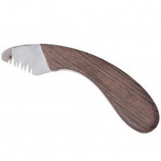 Special One Stripping Knife Wood - profesionálny klasický zastrihávač, s drevenou rukoväťou - Hrubý