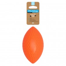 PitchDog Sportball - hračka pre psa, rugby lopta - Orange