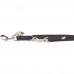 Julius K9 Color & Grey Supergrip Leash 2x220cm - odnímateľné vodítko pre psa, protišmykové - čierne