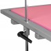 Shernbao Air Lifting Groomig Table 80x53cm - upravovací stôl s pneumatickým zdvihom, ružová doska
