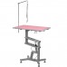 Shernbao Air Lifting Groomig Table 80x53cm - upravovací stôl s pneumatickým zdvihom, ružová doska