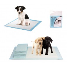 4 Pups Puppy Trainer Pads 60x60 - absorbčné základy na učenie sa upratovania pre šteniatka, 10 kusov