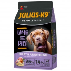Julius-K9 Hypoalergénne Lamb & Rice Puppy & Junior - hypoalergénne krmivo pre šteňatá, jahňacina s ryžou - 3kg