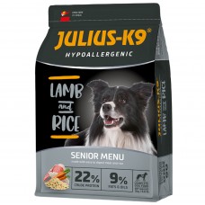 Julius-K9 Hypoallergenic Lamb & Rice Senior - hypoalergénne krmivo pre starších psov, jahňacina s ryžou - 12kg