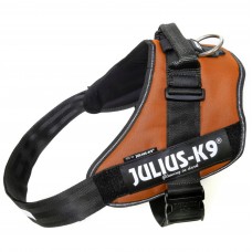 Julius-K9 IDC Powerharness UV Orange - postroj najvyššej kvality, postroj pre psa v oranžovej farbe - Veľkosť: 0