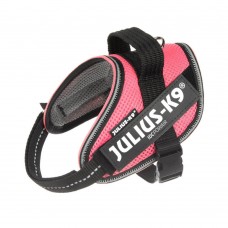 Postroj Julius K9 IDC Powair Pink - ľahký a priedušný postroj pre psa, ružový - XS
