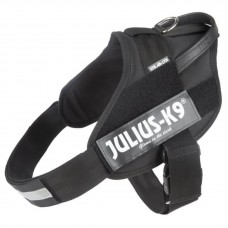 Julius-K9 IDC Stealth Powerharness Black - taktický postroj pre psa, čierny - 0