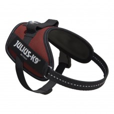 Julius-K9 IDC Powerharness Bordeaux-Brown - postroj najvyššej kvality, postroj pre psa, bordový - Mini-Mini