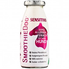 SmoothieDog Sensitivo 250ml - smoothie pre psov s potravinovými alergiami, s konským mäsom