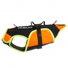 Multifunkčná vesta Julius-K9 Orange - vesta na plávanie pre psov, rehabilitačná - S