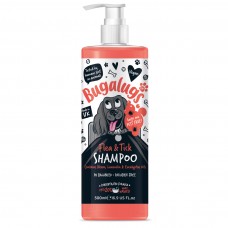 Bugalugs Flea & Tick Shampoo - psí šampón proti blchám a kliešťom s neemovým olejom - 500 ml