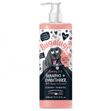 Bugalugs Luxury 2v1 Papaya & Coconut Shampoo - šampón s kondicionérom pre psov, čistí a ošetruje - 500 ml