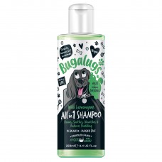 Bugaugs All in 1 Shampoo - šampón s kondicionérom pre psov, znižujúci vypadávanie srsti, koncentrát 1:10 - 250 ml