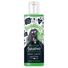 Bugalugs Aloe & Kiwi Shampoo - upokojujúci a hydratačný šampón pre psov, koncentrát 1:10 - 250 ml