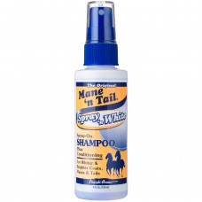 Mane'n Tail Spray'n White Shampoo - šampón s kondicionérom pre biele, sivé a zlaté konské vlasy, sprej - 118 ml