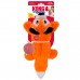 KONG Cozie Pocketz Fox - plyšová hračka pre psa, líška s loptičkami