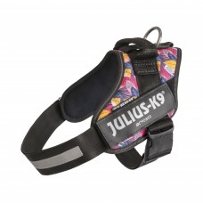 Julius-K9 IDC Powerharness Leaf2 - postroje najvyššej kvality, postroj pre psov so zaujímavým vzorom - 1