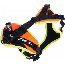 Julius K-9 Mantrailing UV Orange - stopovací postroj pre psov, oranžový - L/XL