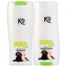 K9 Puppy Aloe Vera - sada kozmetiky, kondicionéru a šampónu pre šteniatka, s aloe