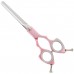 Shernbao Shark Thning Scissors 6,5" - ultraľahké jednostranné žehličky, hliníková rukoväť, ružová